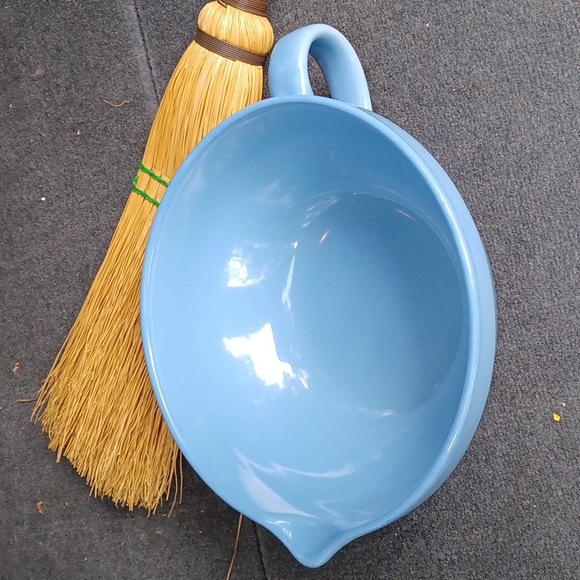 Designpac Kitchen Blue Stoneware Mixing Bowl By Designpac 64 Oz